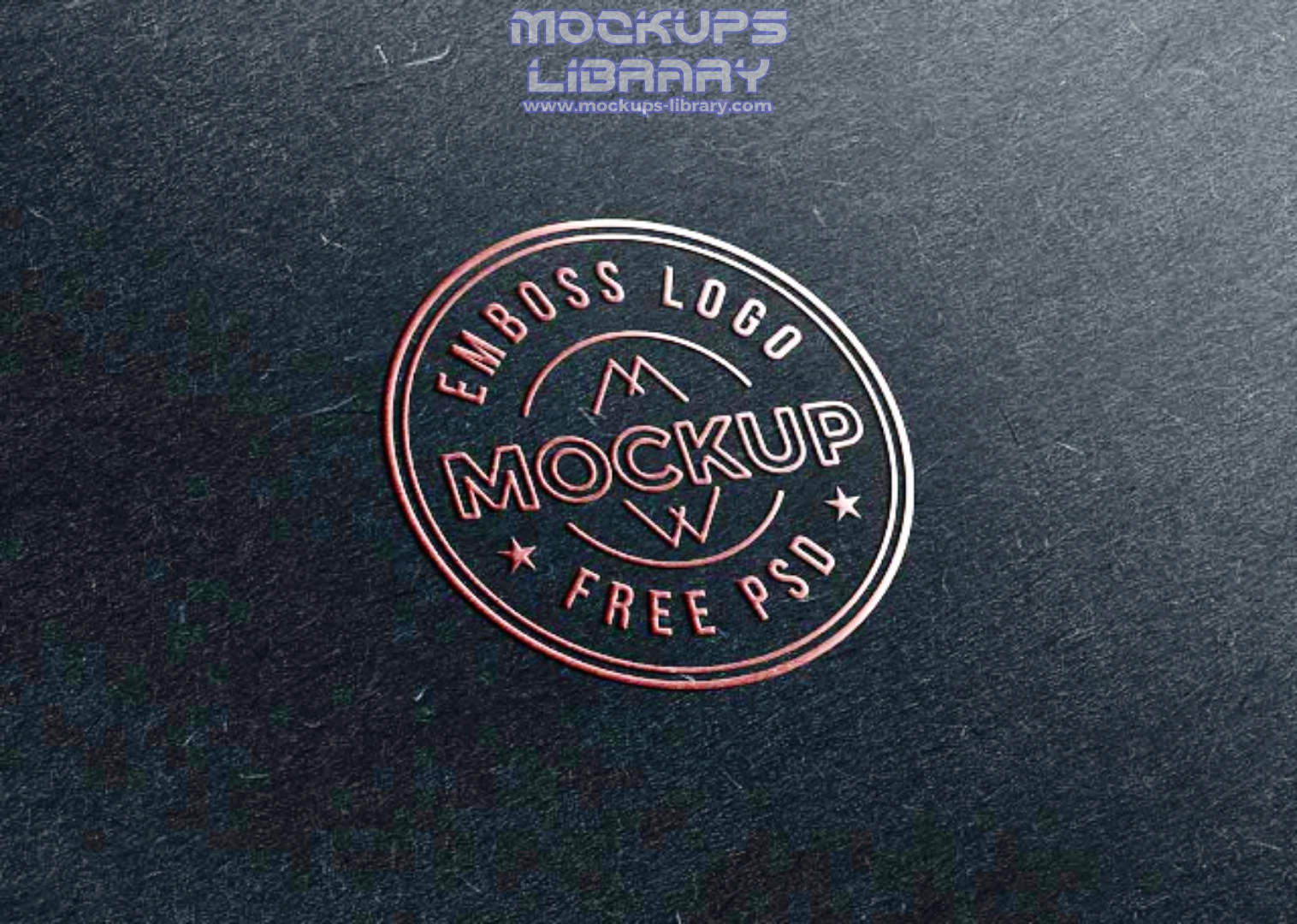 Embossed Logo Mockup