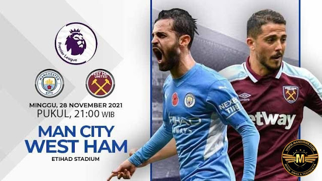 Prediksi Manchester City Vs West Ham United