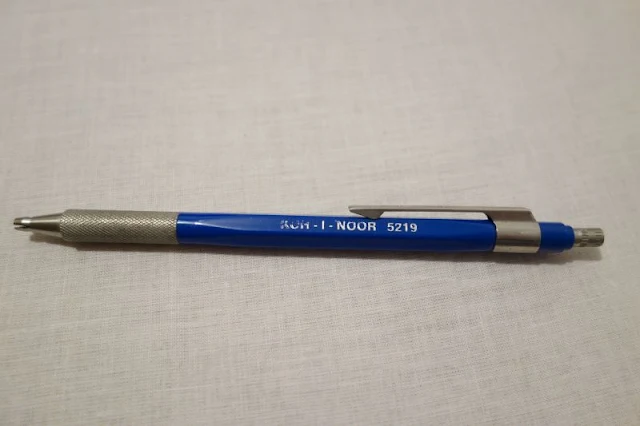 koh i noor 5219 pencil with metal grip and clip