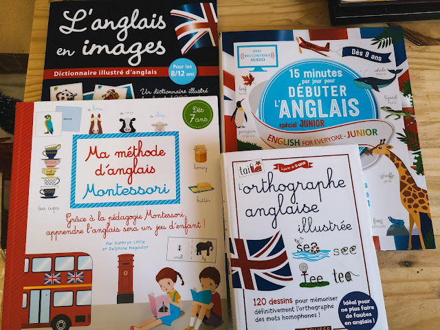 Nos supports d'anglais IEF