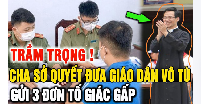 Tin NÓNG chưa từng có! Thật Buồn chuyện Giữa Linh Mục quản xứ và 3 Giáo Dân của mình,Xin Cầu nguyện