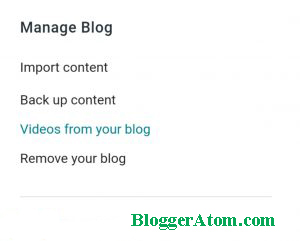 Blogger Site Content To WordPress Site