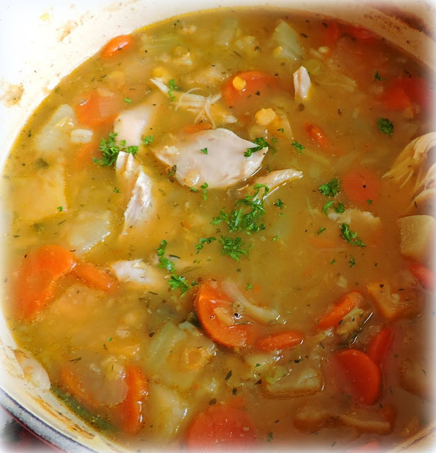 Turkey Carcass Soup