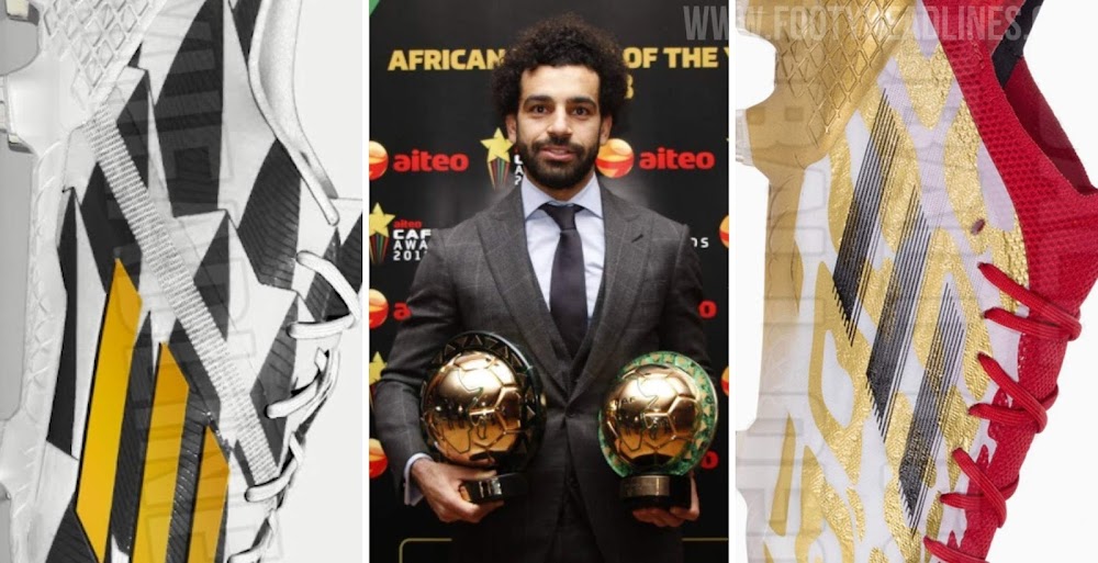 2 Adidas Mo Salah 2022 Signature "Prepare For Battle" Fußballschuhe