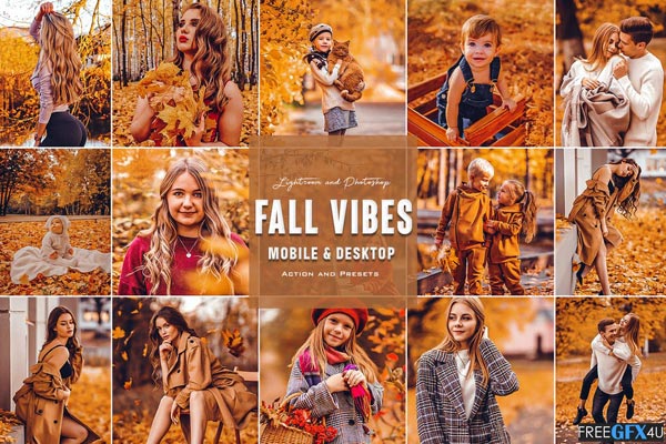Fall Vibes Photoshop Actions & Presets