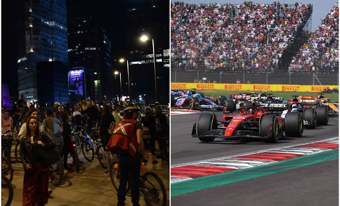 El GP de México y la Fórmula 1 y la rodada nocturna atrajeron a más de un millón de turistas a la CDMX