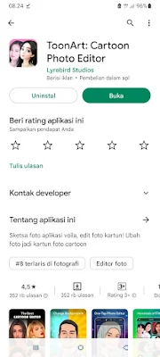 download toon art foto ke kartun