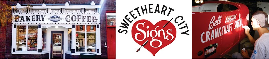 Sweetheart City Signs