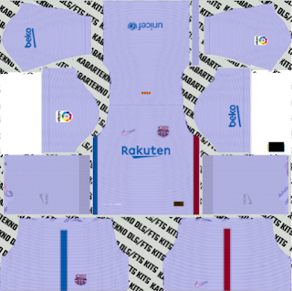 away Barcelona 2021-2022 DLS Kits 2019