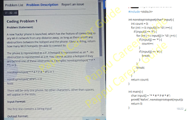 MountBlue Coding Question Solution 2023