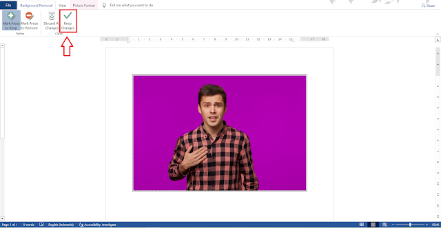 Cara Menghapus dan Mengganti Background Foto di Microsoft Word