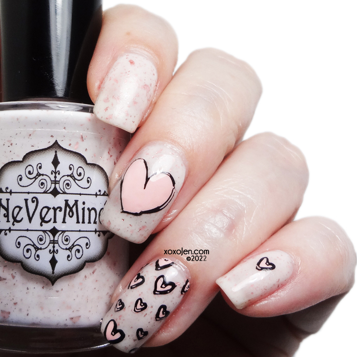 xoxoJen's swatch of Nevermind: Sugar Nailart