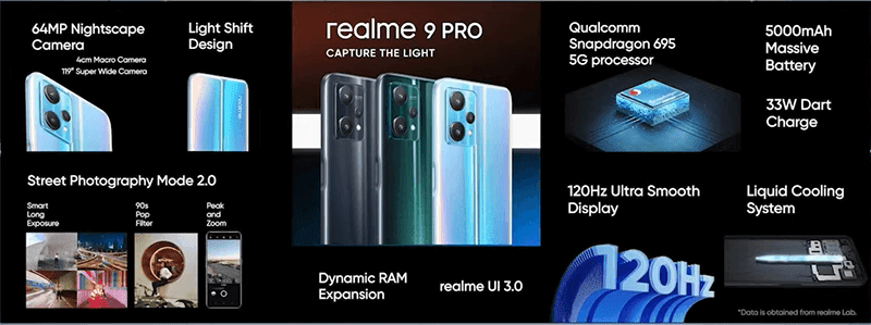 realme 9 Pro features