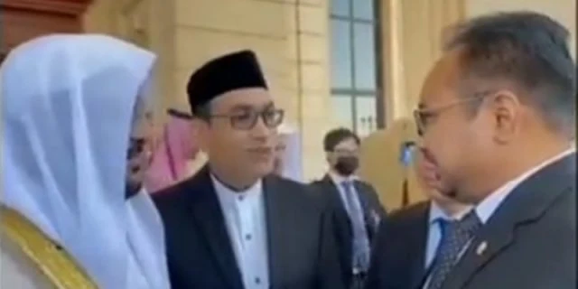 Habib Ali Al Bahar Jadi Penerjemah Menag Gus Yaqut di Arab Saudi, Seorang Keturunan Rasulullah SAW