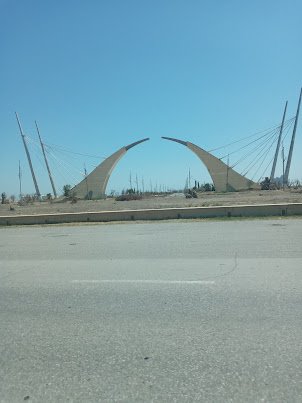 The highway to Gobustan.