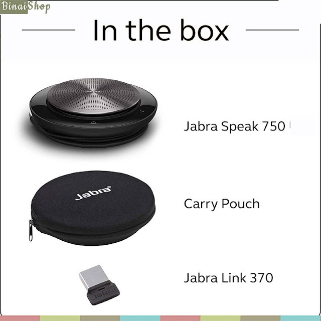 Jabra 750 MS - Micro Kèm Loa Hội Nghị Trực Tuyến