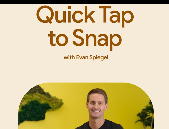 Snapchat is partnering with Google on a Pixel 6 feature called "Quick Tap to Snap.
