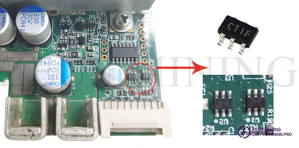 converter CT1F location