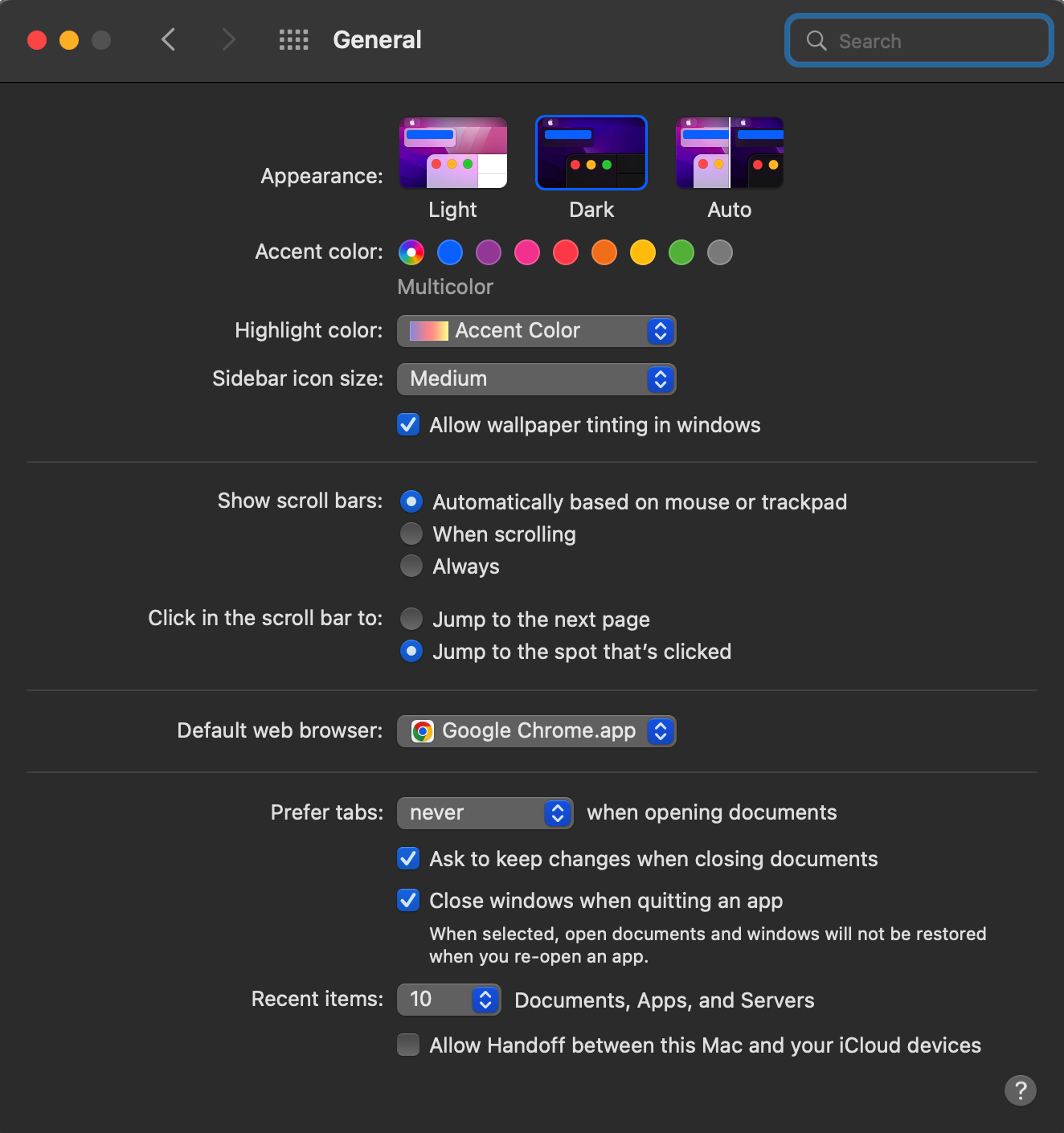 Cara Mengaktifkan/Menonaktifkan Dark Mode macOS
