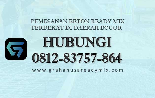 Harga Beton Ready Mix Bogor