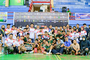 Berjalan Aman dan Kondusif, Open Turnamen Futsal Moh Fauzan Adzima H Yahya Jilid I 2022 Resmi Di Tutup