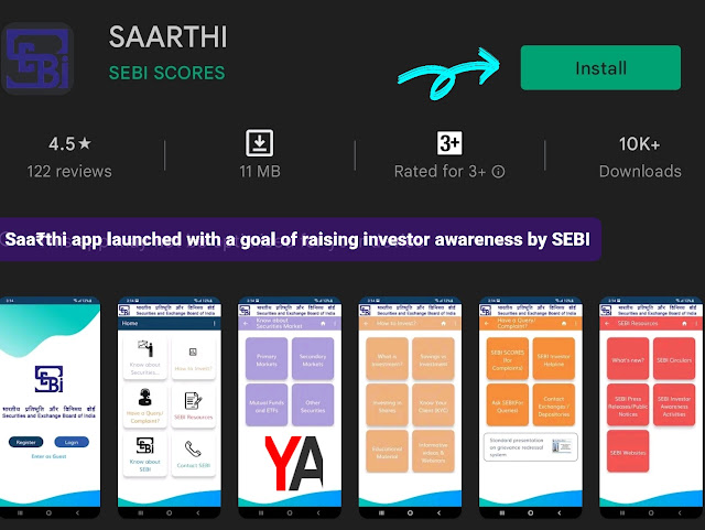 Saa₹thi mobile app launched with a goal of raising investor awareness by SEBI
