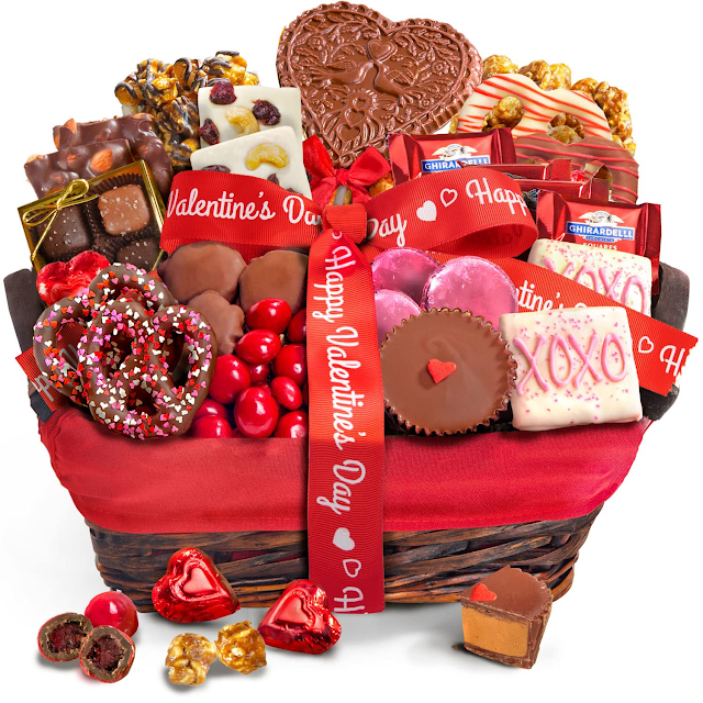 chocolate assortment gift basket