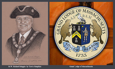 M.W. Richard Maggio. Grand Master. Grand Lodge of Massachusetts. by Travis Simpkins