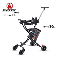 kereta dorong bayi exotic lw002 shock absorber magic stroller