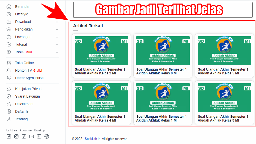 Cara Mengatasi Gambar Related Post Blur / Buram di Median UI Terbaru