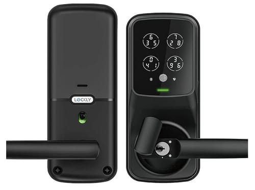 Lockly Fingerprint Bluetooth Keyless Entry Door Smart Lock