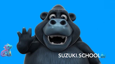 gorilla dragon whale Suzuki School