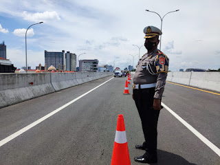 INILAH Kasat PJR Ditlantas Polda Sulsel, Kendaraan Roda Dua Diimbau Tidak Melintas Jalan Tol 