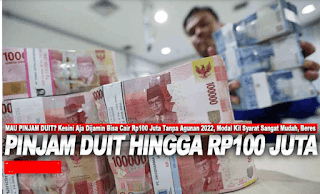 Uang Rp 100 Juta dari Jokowi Khusus Untuk yang Belum Bisa Bantuan Pemerintah Syaratnya untuk Bisnis