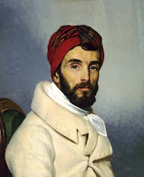 Master of romantic painter Delacroix, self-portrait of the neoclassical painter Pierre-Narcisse Guérin, circa 1774.