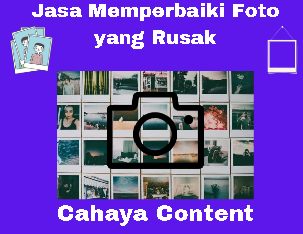 jasa memperbaiki foto yang rusak