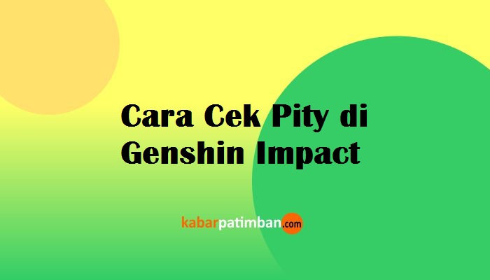 cara mengecek pity GI