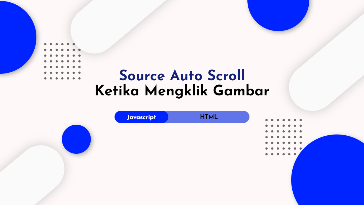 Source Code Auto Scroll Ketik Mengklik Gambar
