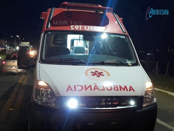  Colisão entre caminhão e motocicleta deixa uma pessoa ferida em Campos Sales