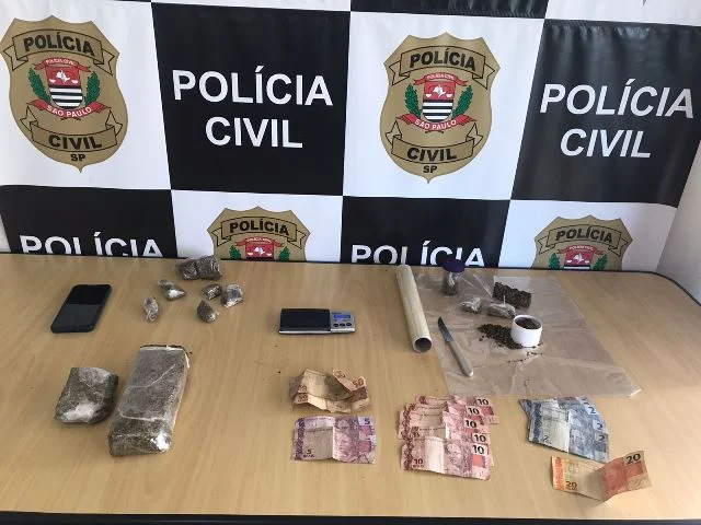 Polícia Civil prende rapaz que vendia drogas no sistema delivery no Vale do Ribeira