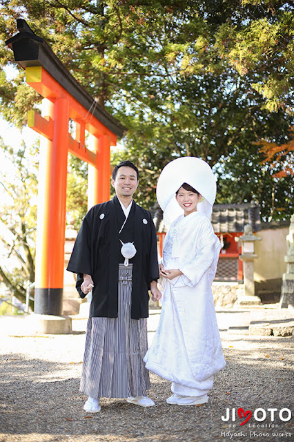 紅葉の奈良で前撮り撮影