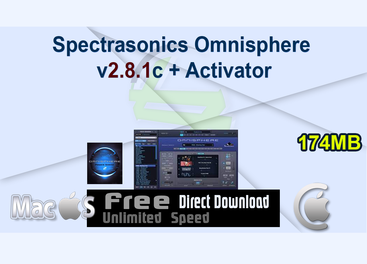 Spectrasonics Omnisphere v2.8.1c + Activator