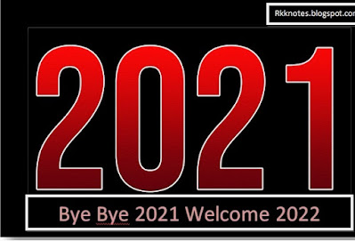 Bye Bye 2021 Welcome 2022 Images