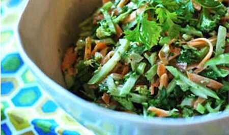 Lunchbox Friendly Broccoli Slaw Recipe