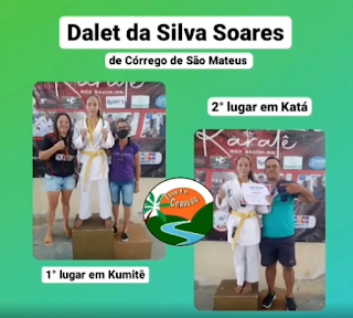 DALET conquista mais uma medalha no karatê