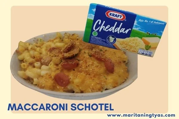 maccaroni schotel with keju cheddar KRAFT