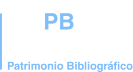 BIBLIOTECA VIRTUAL PATRIMONIO BIBLIOGRÁFICO