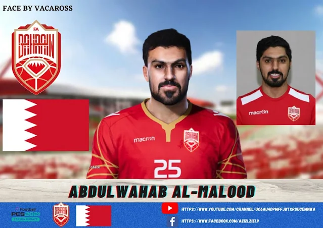 Abdulwahab Al-Malood Face For eFootball PES 2021