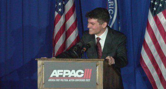 NICK FUENTES DELIVERS BORING "ZERO CONTENT" SPEECH AT AFPAC CONFERENCE
