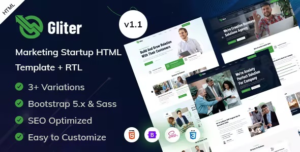 Best Marketing Startup HTML Template
